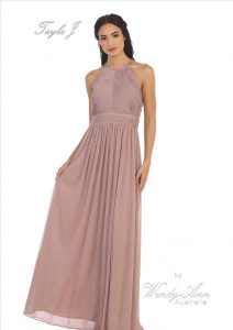 mauve Bridesmaid Maxi, Pleated & Lace Dresses