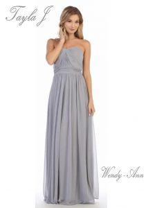 sleeve less Evening gown for Bridesmaids