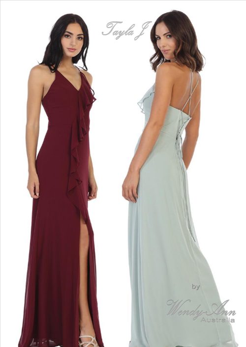formal Evening Gowns front cut