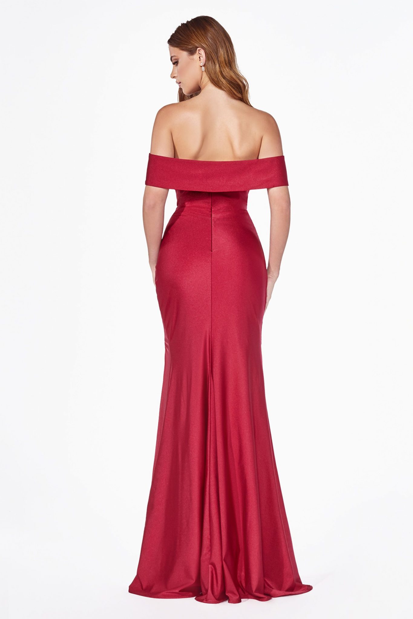 t0501-burgundy-formal-gown-back-bridal-formal-bridesmaids-australia